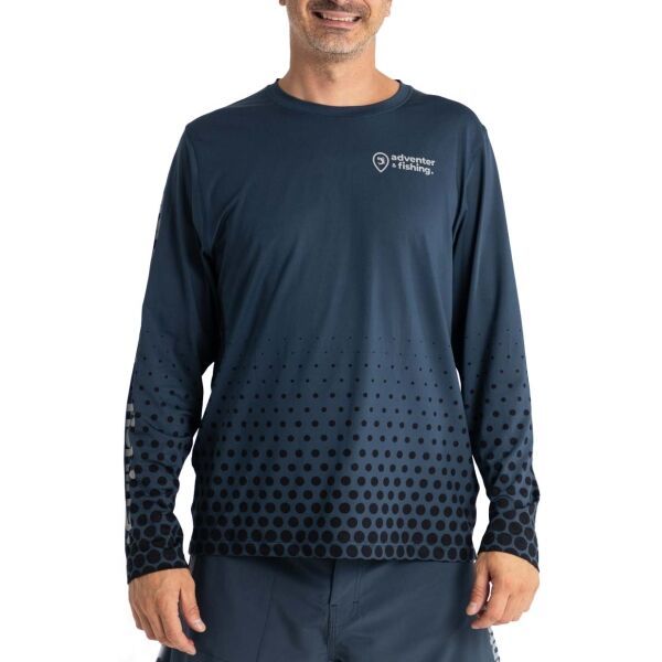 ADVENTER & FISHING ADVENTER & FISHING UV T-SHIRT ORIGINAL ADVENTER Мъжка функционална UV тениска, тъмносин, размер