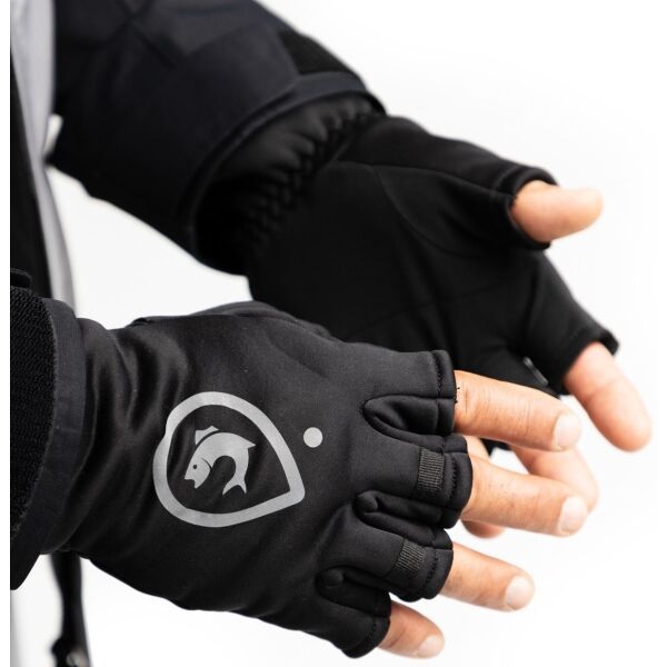 ADVENTER & FISHING ADVENTER & FISHING WARMED GLOVES Унисекс затоплени ръкавици, черно, размер