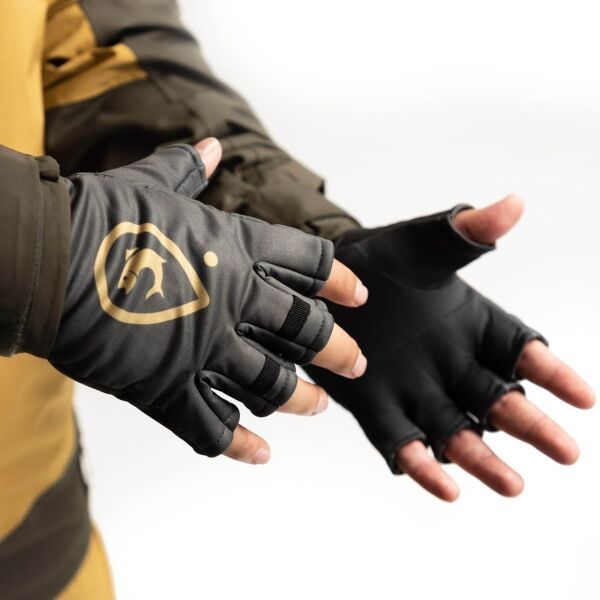 ADVENTER & FISHING ADVENTER & FISHING WARMED GLOVES Унисекс затоплени ръкавици, khaki, размер