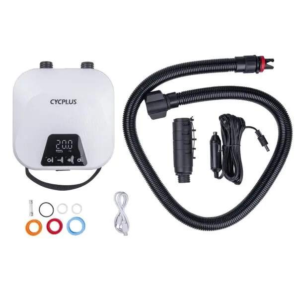 Alapai Alapai D14 PRO Електрическа помпа за падъл борд, бяло, размер