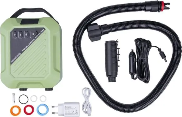 Alapai Alapai D15 PRO Електрическа помпа за падъл борд, светло-зелено, размер