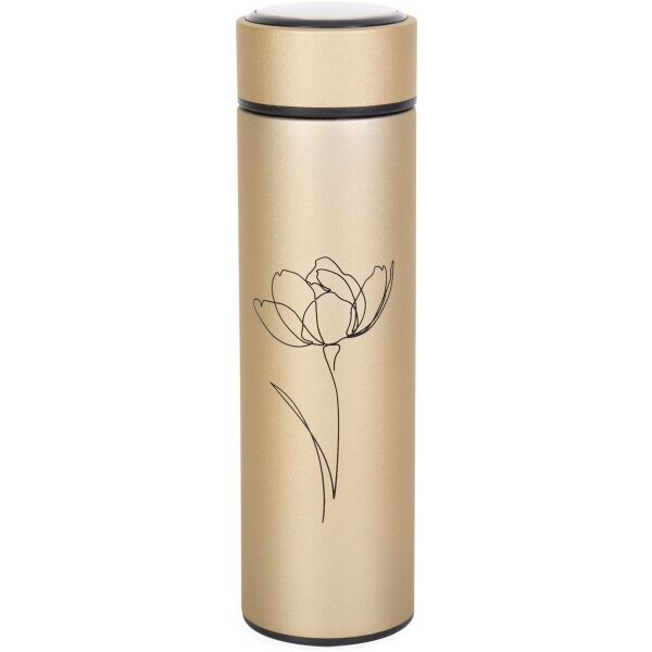 ALBI ALBI  ЦВЕТЕ Термо бутилка, златно, размер