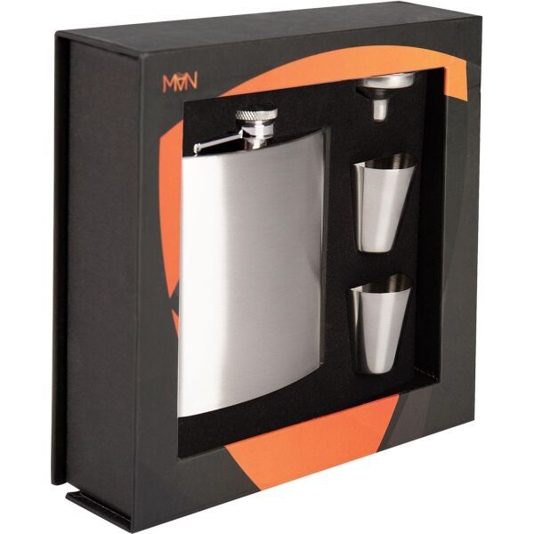 ALBI ALBI ПРЕДМЕТИ ЗА МЪЖЕ Комплект бутилки, сребърно, размер