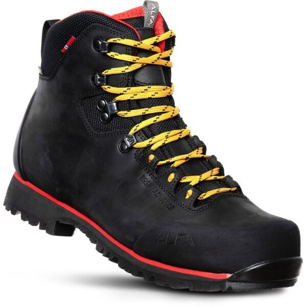 ALFA ALFA EGGI ADVANCE GTX M Мъжки туристически обувки, черно, размер