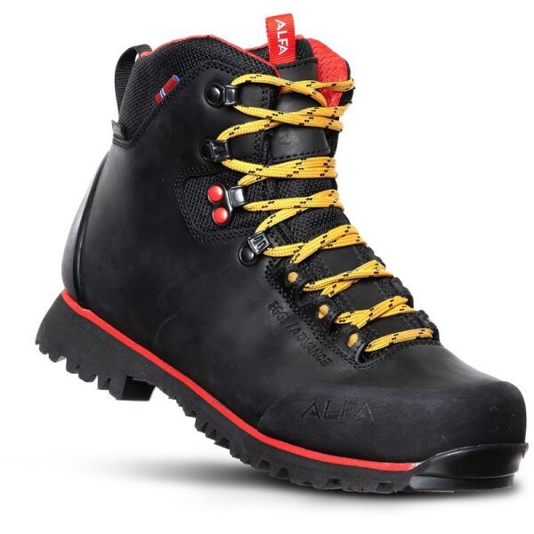 ALFA ALFA EGGI ADVANCE GTX W Дамски туристически обувки, черно, размер