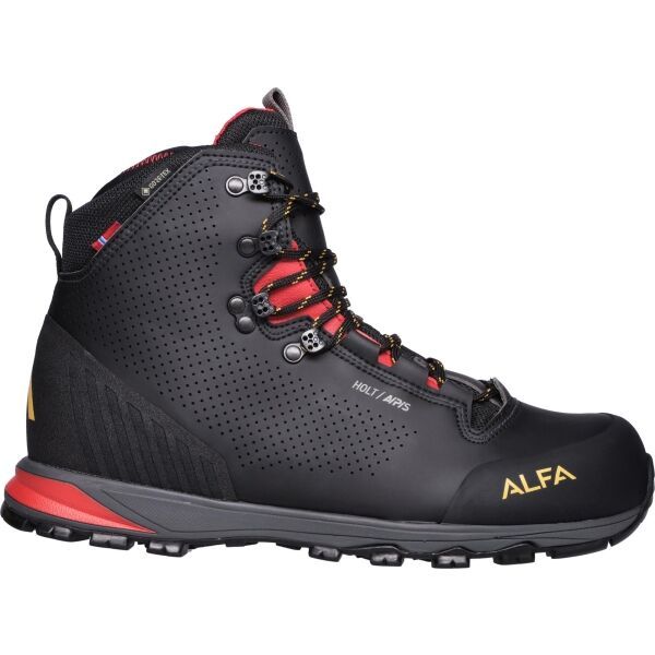 ALFA ALFA HOLT A/P/S GTX M Мъжки туристически обувки, черно, размер