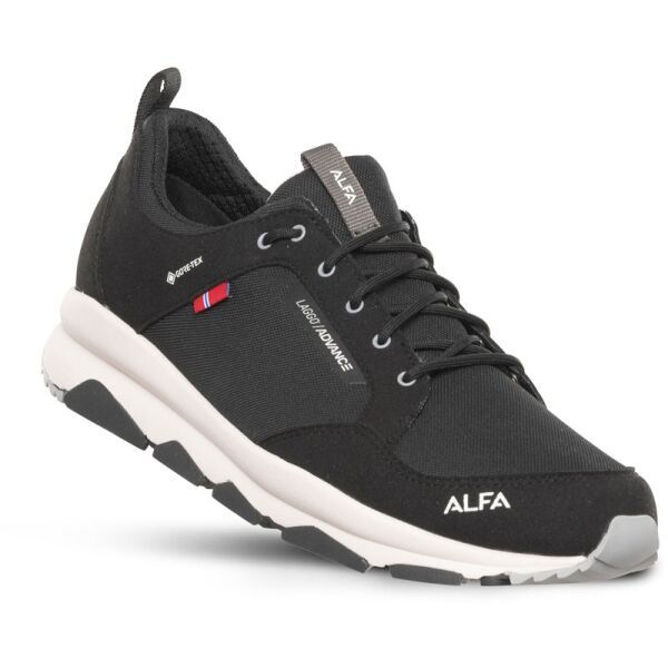 ALFA ALFA LAGGO ADVANCE GTX M Мъжки туристически обувки, черно, размер