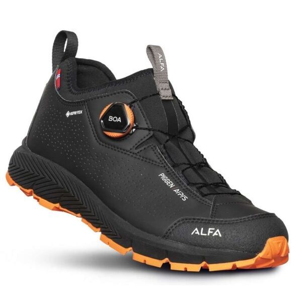 ALFA ALFA PIGGEN A/P/S GTX M Мъжки обувки за туризъм, черно, размер