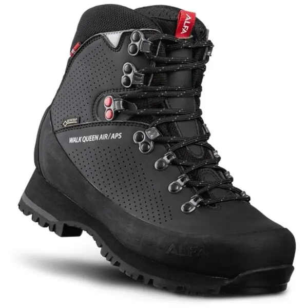 ALFA ALFA WALK QUEEN AIR A/P/S GTX W Дамски туристически обувки, черно, размер