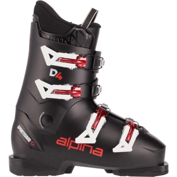Alpina Alpina DUO 4 Детски ски обувки, черно, размер