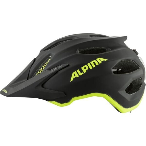 Alpina Sports Alpina Sports CARAPAX JR FLASH Детска каска за колоездене, черно, размер