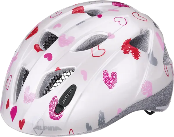 Alpina Sports Alpina Sports XIMO Детска велосипедна каска, бяло, размер (45 - 49)
