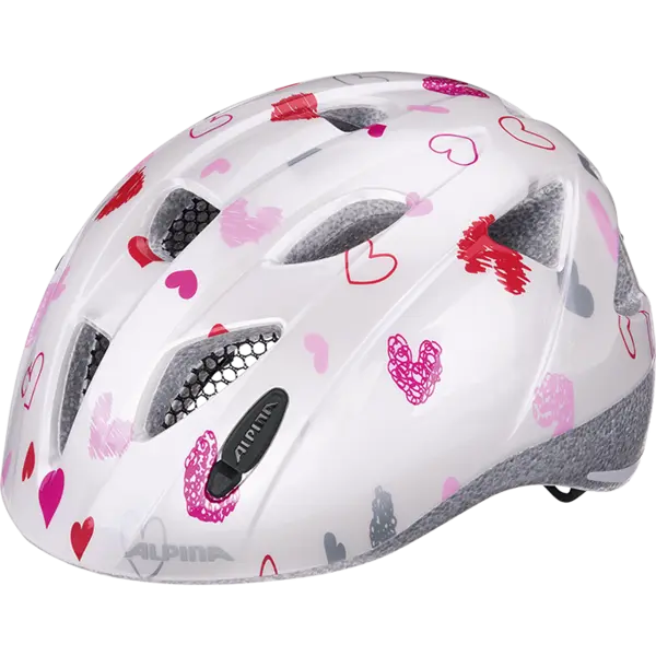 Alpina Sports Alpina Sports XIMO Детска велосипедна каска, бяло, размер (47 - 51)