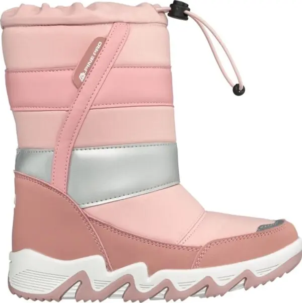 ALPINE PRO ALPINE PRO AGUDO Затоплени обувки за момичета, розово, размер