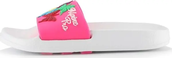 ALPINE PRO ALPINE PRO AIVO Чехли за момичета, бяло, размер