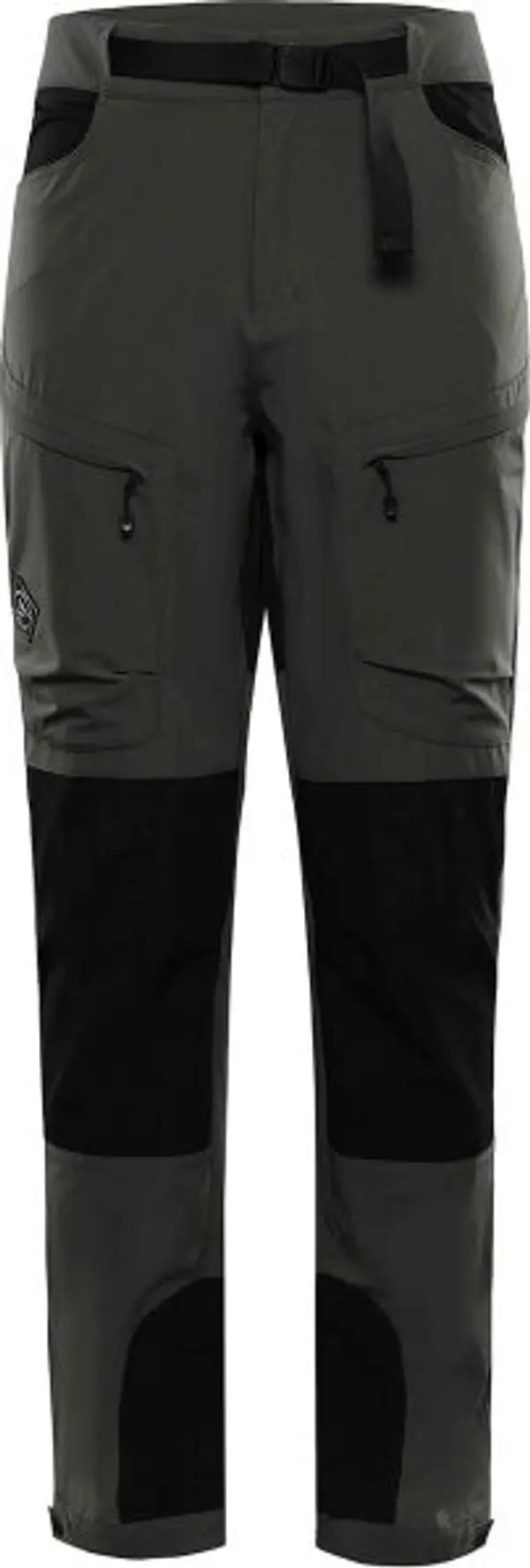 ALPINE PRO ALPINE PRO AKAN 2 Мъжки софтшел панталони, тъмнозелено, размер