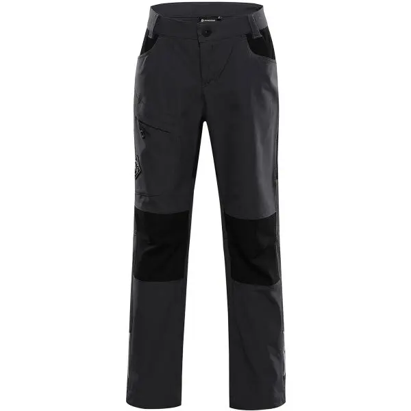 ALPINE PRO ALPINE PRO AKANO Детски софтшел панталони, тъмносиво, размер 104-110