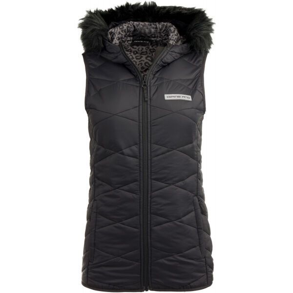 ALPINE PRO ALPINE PRO FORBA Дамски елек, черно, размер XS