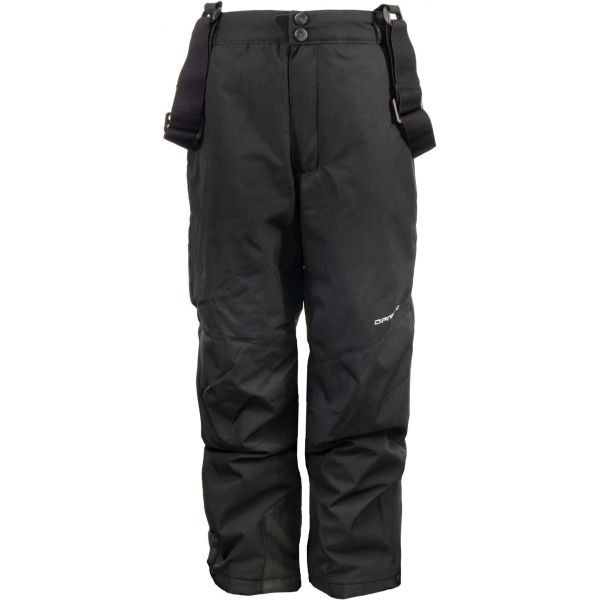 ALPINE PRO ALPINE PRO FRIDO Детски скиорски панталони, черно, размер 128-134