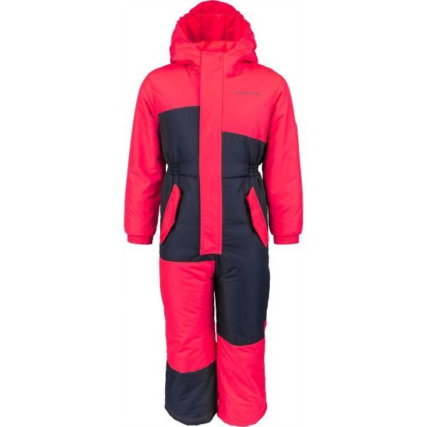 ALPINE PRO ALPINE PRO HILLEVO Детски гащеризон, розово, размер 92-98