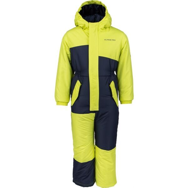 ALPINE PRO ALPINE PRO HILLEVO Детски гащеризон, жълто, размер 80-86
