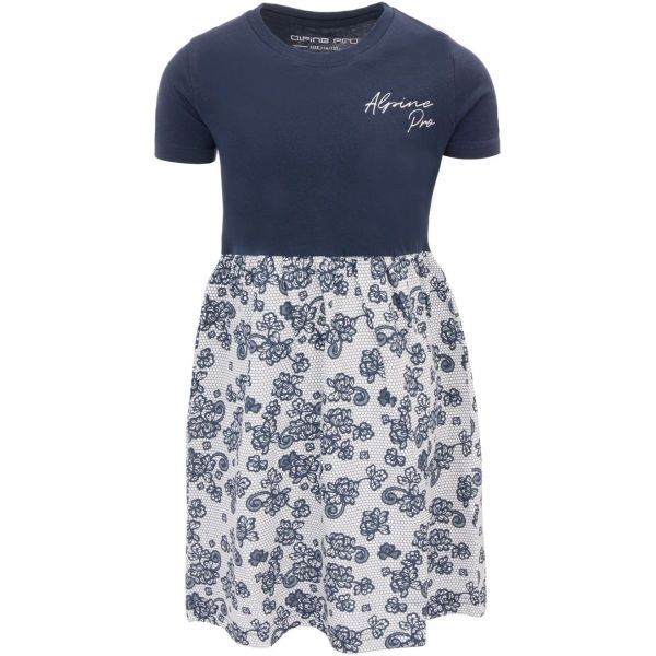 ALPINE PRO ALPINE PRO NAMRATO Рокля за момичета, тъмносин, размер 116-122