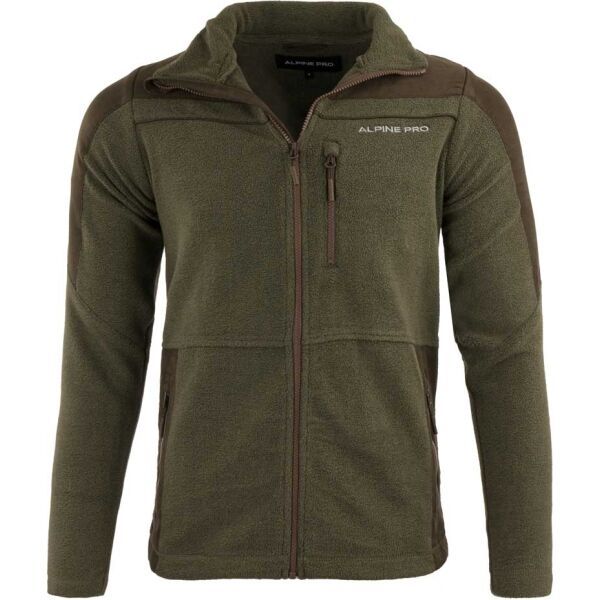 ALPINE PRO ALPINE PRO OFYX Мъжки суитшърт, khaki, размер S