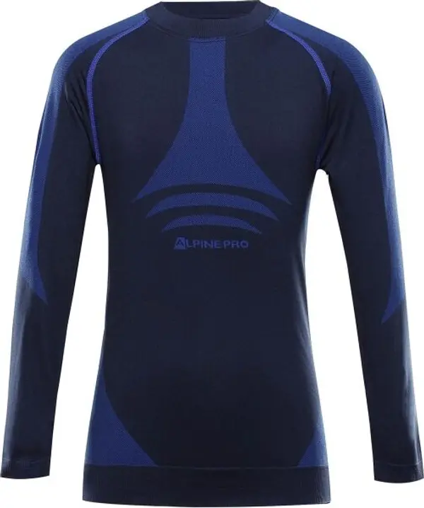 ALPINE PRO ALPINE PRO AMBOSO Детска функционална тениска, тъмносин, размер