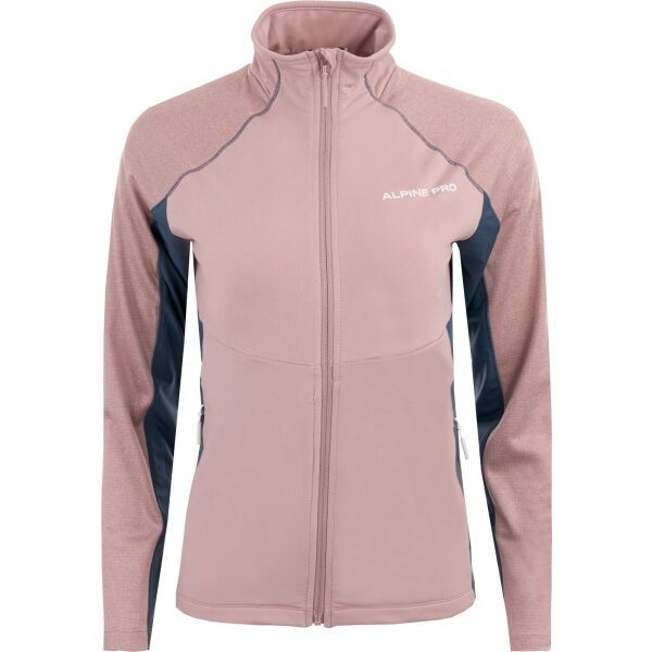 ALPINE PRO ALPINE PRO AREDA Дамски аутдор суитшърт, розово, размер