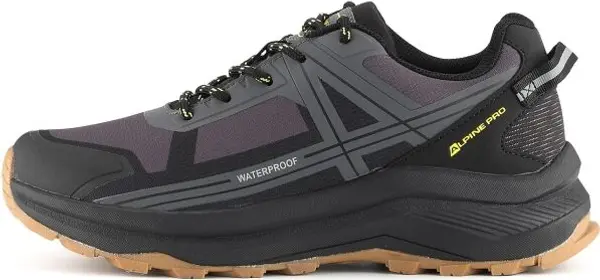 ALPINE PRO ALPINE PRO AUREL Мъжки туристически обувки, тъмносиво, размер