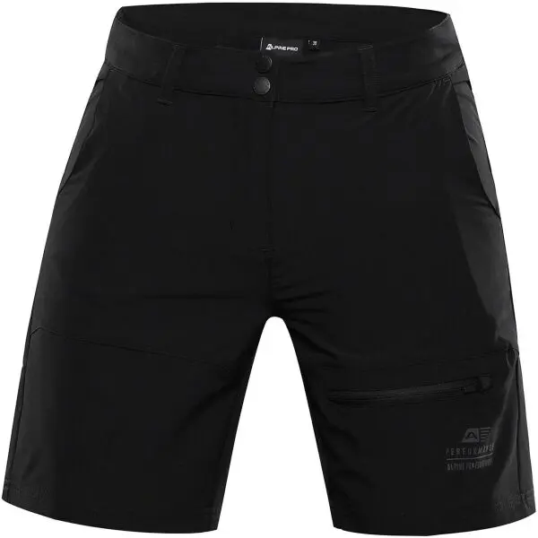 ALPINE PRO ALPINE PRO BAKA Дамски шорти, черно, размер