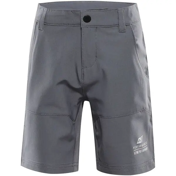 ALPINE PRO ALPINE PRO BAKO Детски спортни къси панталони, сиво, размер 104-110