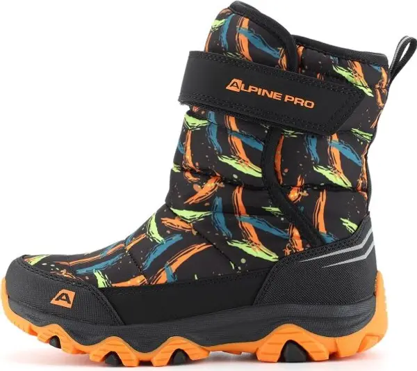 ALPINE PRO ALPINE PRO BENICO Детски зимни обувки, черно, размер