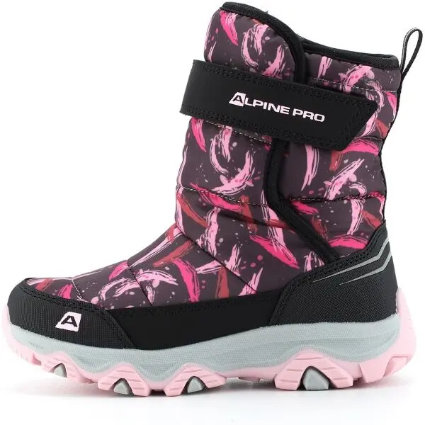 ALPINE PRO ALPINE PRO BENICO Детски зимни обувки, розово, размер