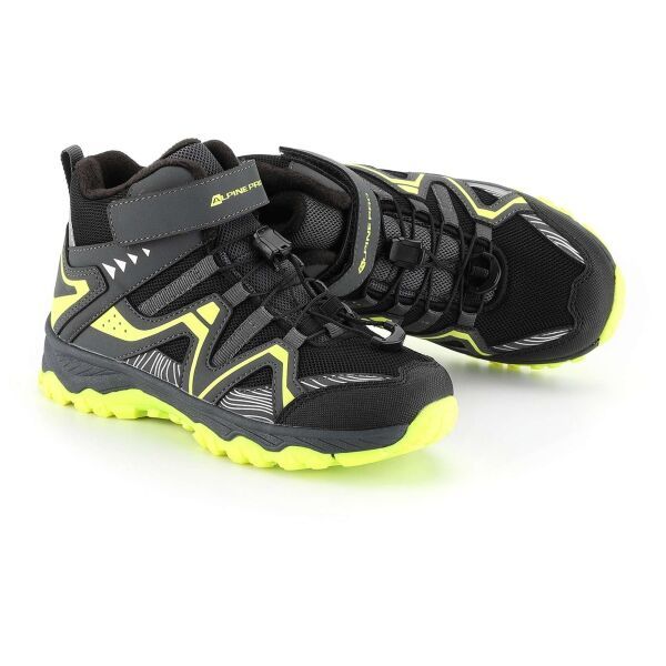 ALPINE PRO ALPINE PRO BOIRO Детски аутдор обувки, тъмносиво, размер