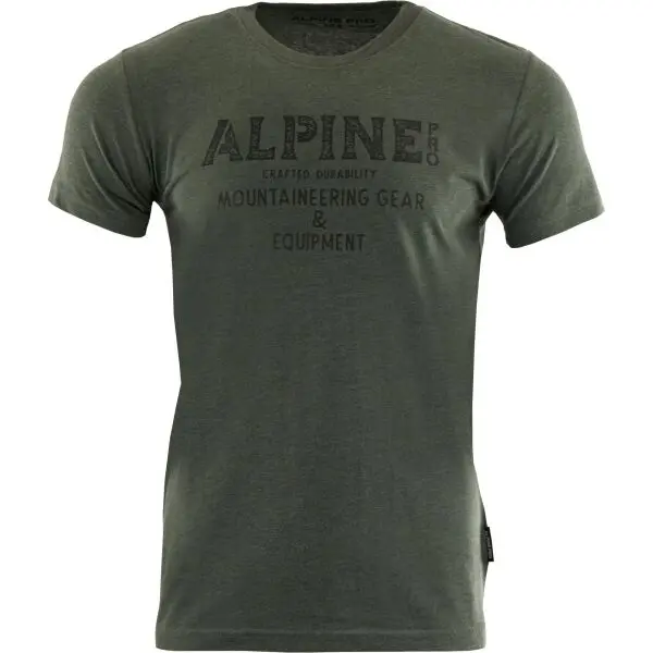 ALPINE PRO ALPINE PRO BREGAR Мъжка тениска, khaki, размер
