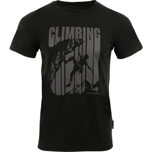 ALPINE PRO ALPINE PRO BREJ Мъжка тениска, черно, размер
