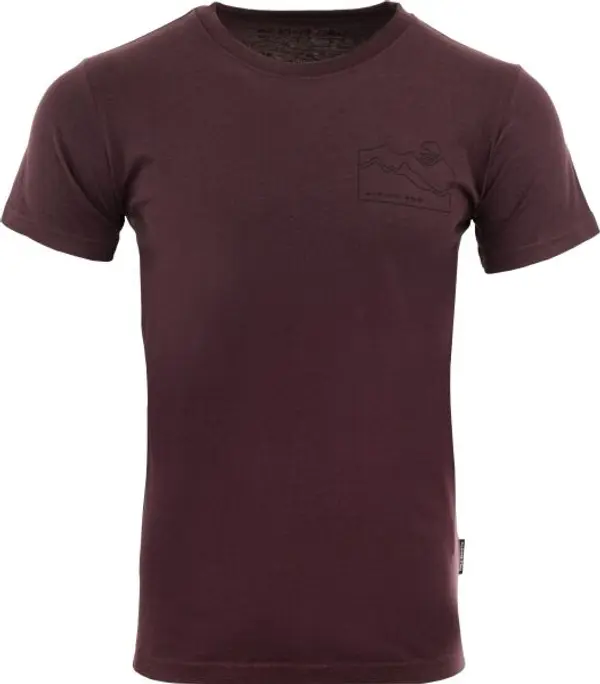 ALPINE PRO ALPINE PRO BREJ Мъжка тениска, винен, размер