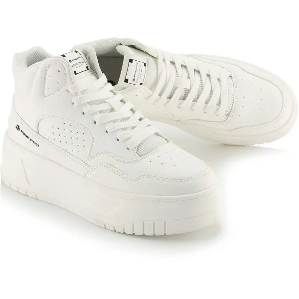 ALPINE PRO ALPINE PRO CARIA Дамски високи кецове, бяло, размер