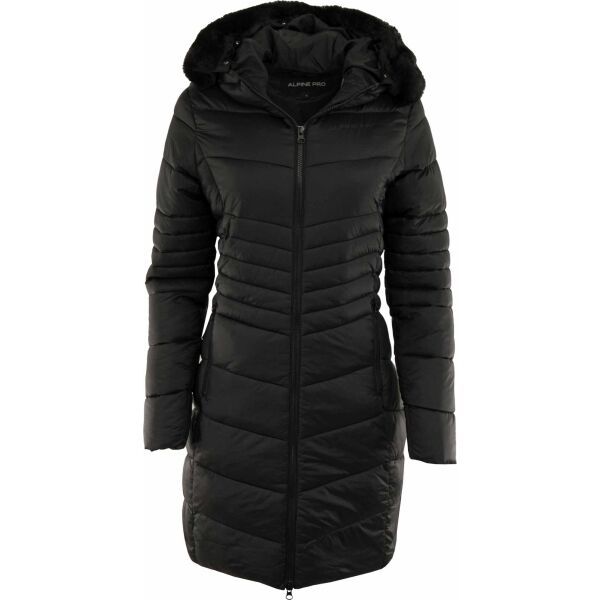 ALPINE PRO ALPINE PRO CERFA Дамско зимно яке, черно, размер