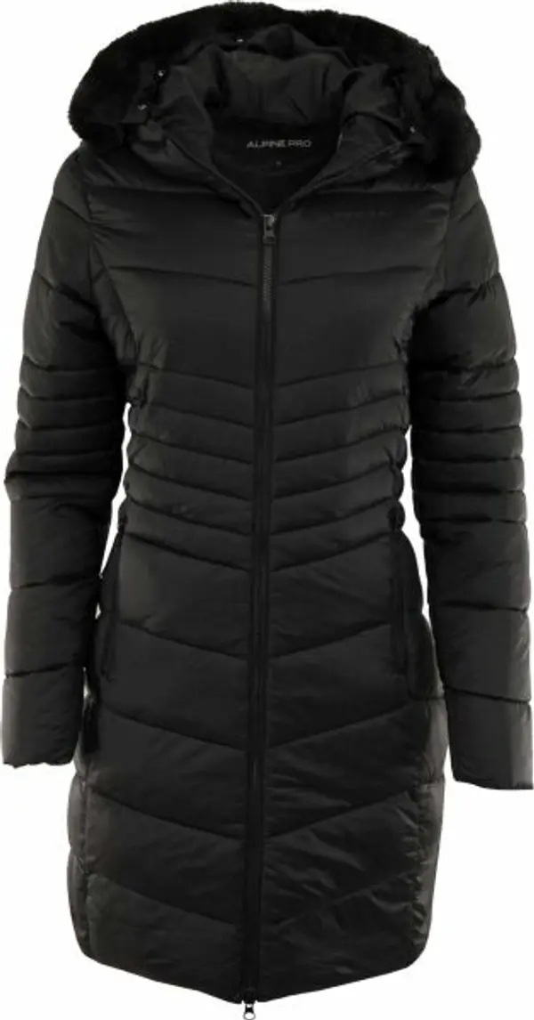 ALPINE PRO ALPINE PRO CERFA Дамско зимно яке, черно, размер