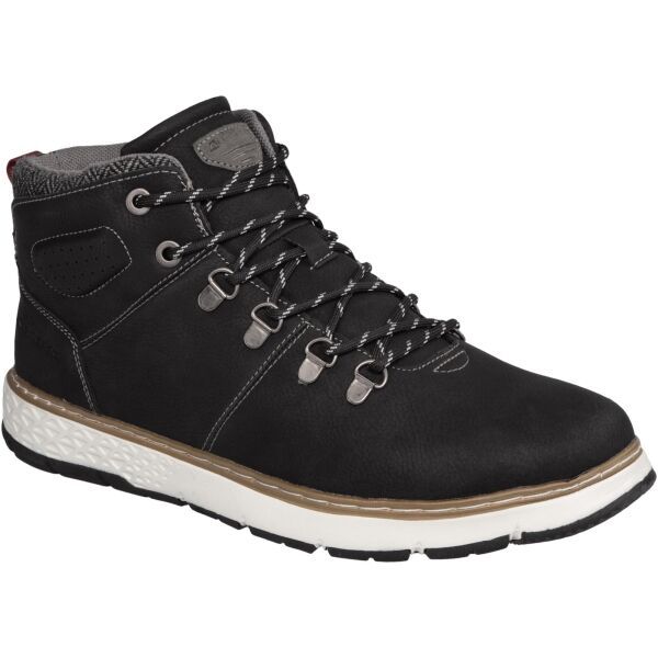 ALPINE PRO ALPINE PRO CHALIS Мъжки затоплени обувки, черно, размер