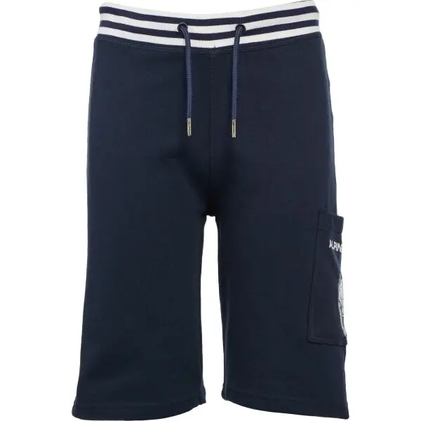 ALPINE PRO ALPINE PRO CILIO Къси шорти за момчета, тъмносин, размер