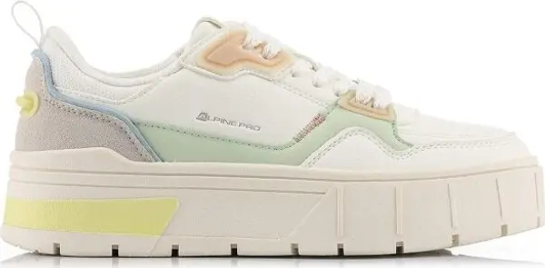 ALPINE PRO ALPINE PRO CLAUDIA Дамски ежедневни спортни обувки, бяло, размер