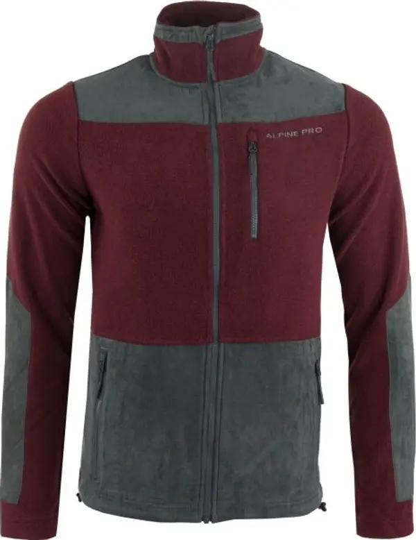 ALPINE PRO ALPINE PRO CLEW Мъжки суитчър, винен, размер