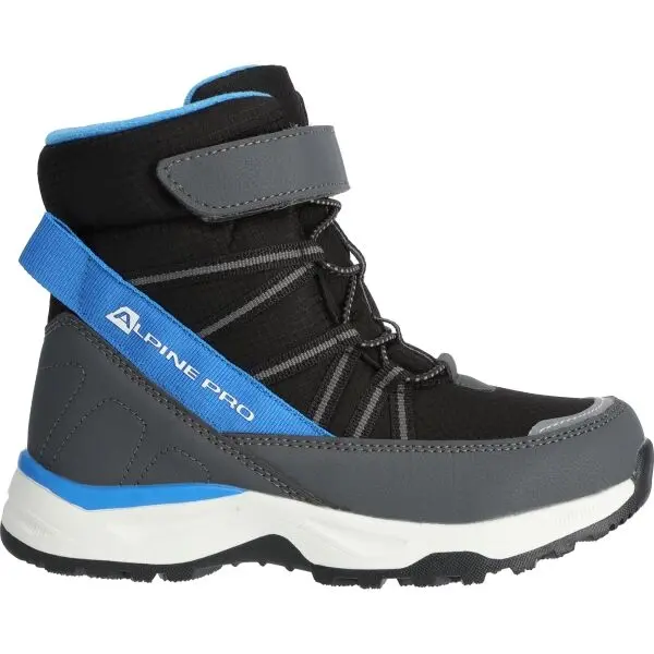 ALPINE PRO ALPINE PRO COLPO Детски зимни обувки, черно, размер