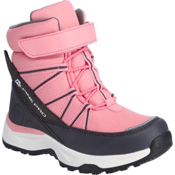 ALPINE PRO ALPINE PRO COLPO Детски зимни обувки, розово, размер
