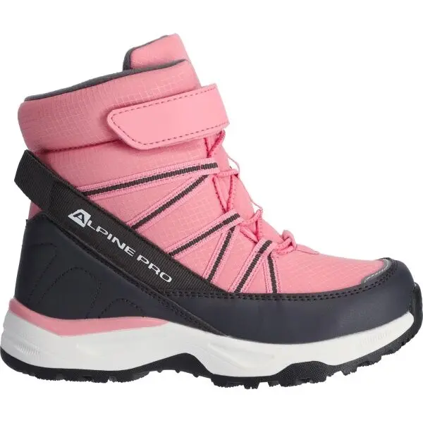 ALPINE PRO ALPINE PRO COLPO Детски зимни обувки, розово, размер