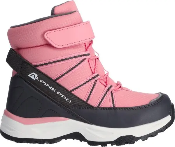 ALPINE PRO ALPINE PRO COLPO Детски зимни обувки, розово, размер