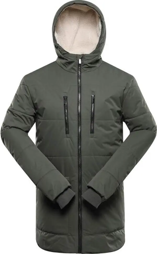 ALPINE PRO ALPINE PRO COLWEL Мъжко зимно яке, зелено, размер 4XL